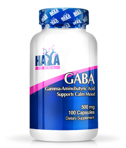 Imunitate / Anti-stres / Neurotransmițători - Haya Labs Gaba 500 mg 100 caps