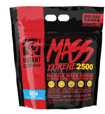 Proteine - Mutant Mass EXTREME 2500 5,4 kg