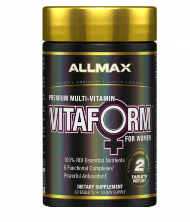 Vitamine, Minerale & Sănătate - AllMax Vitaform For Women 60 tabs