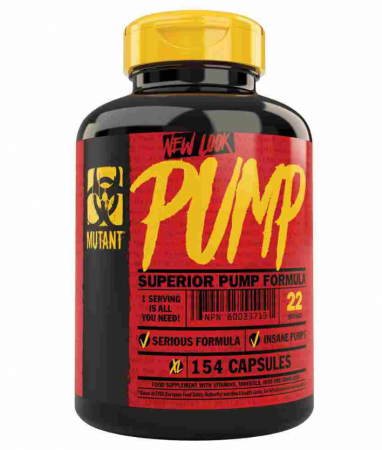Oxizi Nitrici/Pompare - Mutant Pump 154 caps