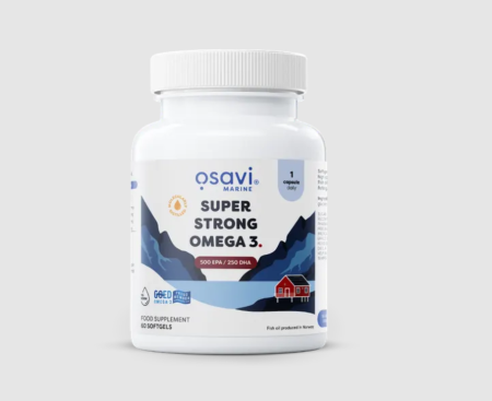 Grăsimi sănătoase / Sănătatea inimii - Osavi Super Strong Omega 3 500 EPA/250 DHA 60 softgels