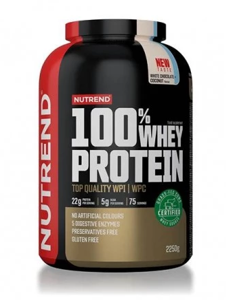Proteine & Nutriție Sportivă - Nutrend 100% Whey Protein 2.2 kg