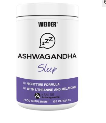 Suport Testosteron - Weider Ashwagandha Sleep 120 caps