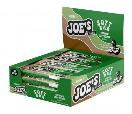 Batoane & Snacks - Weider Joe's Vegan Soft Bar 12x50g