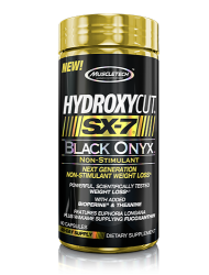 Stim Free - Muscletech Hydroxycut Sx 7 Black Onyx Non Stimulant 80 caps