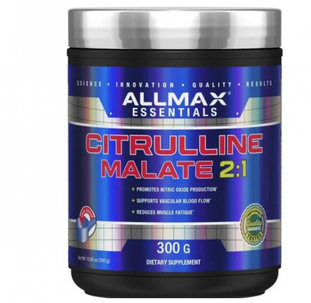 Beta-Alanină / Citrulină / Arginină - Allmax Citrulline Malate 2:1 300 g