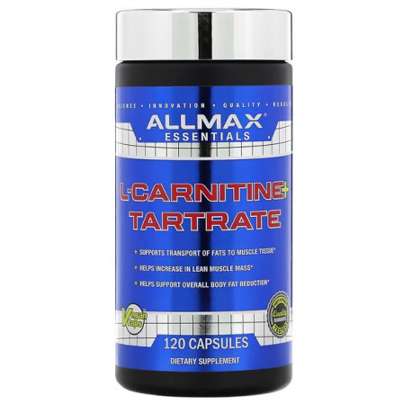 Aminoacizi & Performanță - AllMax L-Carnitine + Tartrate 120 caps