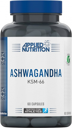 Boostere naturale - Applied Nutrition Ashwagandha KSM-66 60 caps