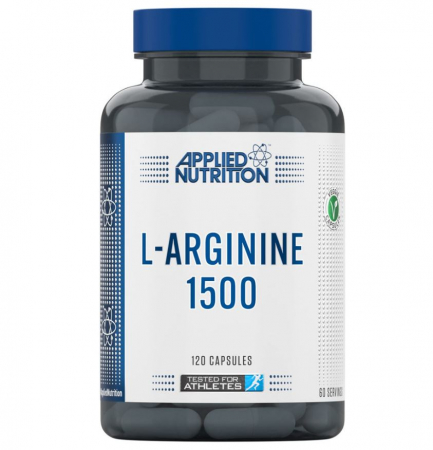Beta-Alanină / Citrulină / Arginină - Applied Nutrition L-Arginine 1500 120 caps