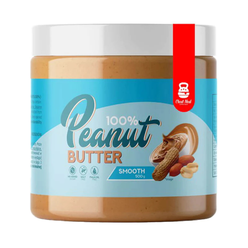 Batoane & Snacks - Cheat Meal Peanut Butter 100% Peanut 500 g