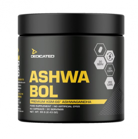 Imunitate / Anti-stres / Neurotransmițători - Dedicated Ashwa-Bol KSM-66 60 caps