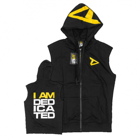 Echipament - Dedicated Sleeveless Hoodie ' I am Dedicated '
