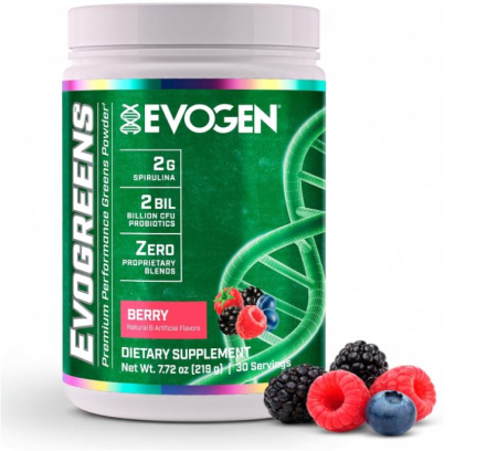 Energizanți / Performanță - Evogen Evogreens 30 servings