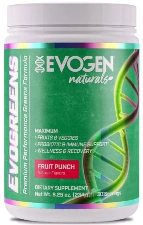Energizanți / Performanță - Evogen Evogreens 30 servings