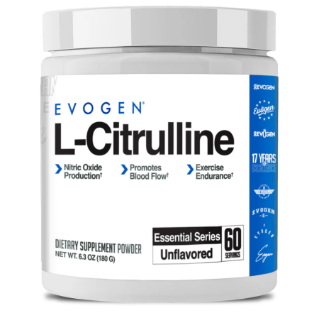 Beta-Alanină / Citrulină / Arginină - Evogen L-Citruline 180 g