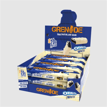 Proteine & Nutriție Sportivă - Grenade High Protein Bars 12 x 60 g
