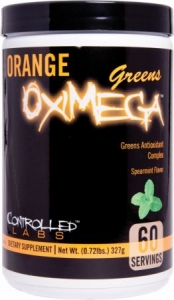 Vitamine bărbați / femei - Controlled Labs Orange OxiMega Greens 60 serv