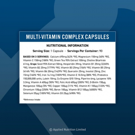 Applied Nutrition Multi-Vitamin Complex 90 tabs [1]