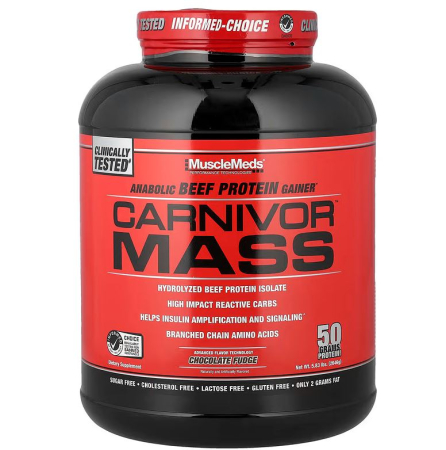 Gainere - MuscleMeds Carnivor Mass 2.64 kg