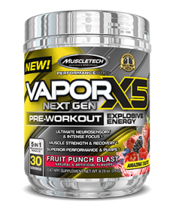 Pre-workout - Muscletech Vapor X5 Next Gen