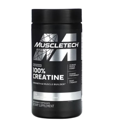 Aminoacizi & Performanță - Muscletech Platinum 100% Creatine Monohydrate 100 caps