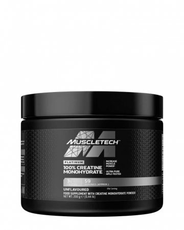 Aminoacizi & Performanță - Muscletech Platinum 100% Creatine Monohydrate 200 g