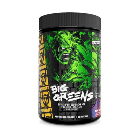 Antioxidanți / Acid alfa lipoic - Mutant Big Greens 30 serv