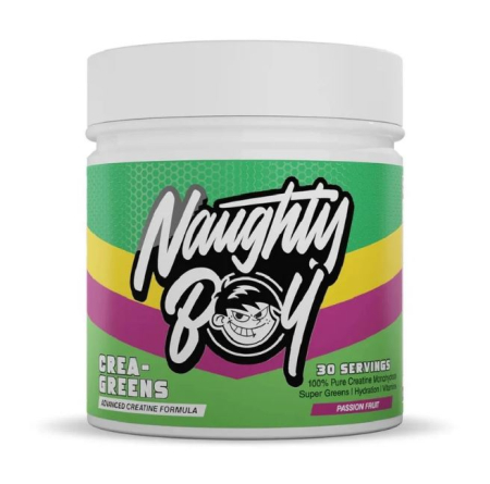 Creatină - Naughty Boy Crea-Greens 30 serv