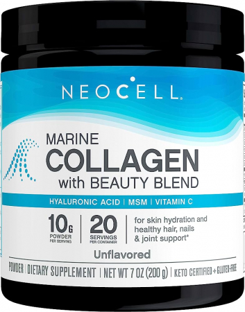Articulații / Colagen / Mobilitate - Neocell Marine Collagen with Beauty Blend 200 g