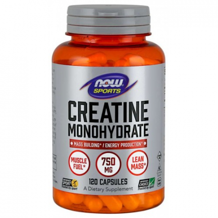 Now Creatine Monohydrate 120 vcaps