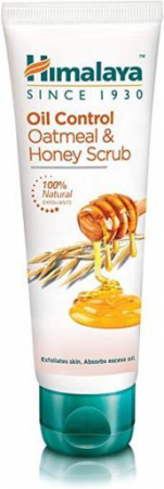Îngrijire personală - Himalaya Oil Control Oatmeal&Honey Scrub 75 ml