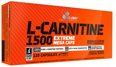 Slăbire & Tonifiere - Olimp Nutrition L-Carnitine 1500 Extreme Mega 120 caps