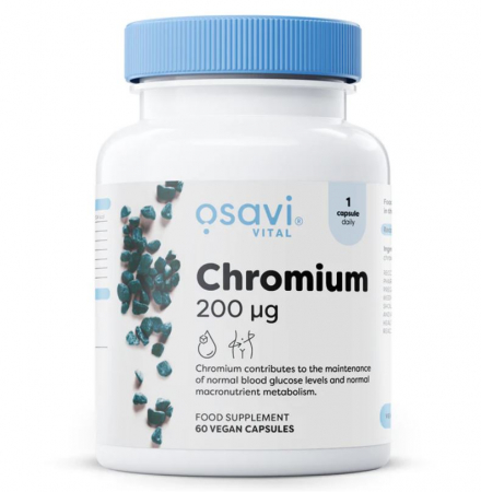 Minerale - Osavi Chromium 200 mcg 60 vcaps