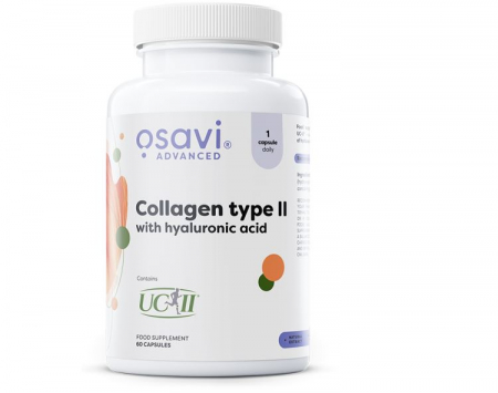 Articulații / Colagen / Mobilitate - Osavi Collagen Type II with Hyaluronic Acid 30 caps