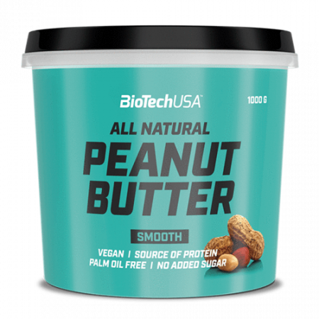 BioTechUSA Peanut Butter , Crunchy 1000 grams