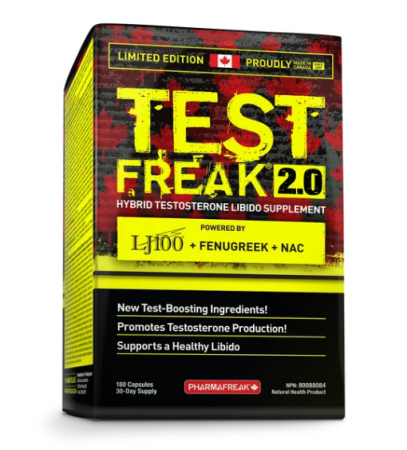 Suport Testosteron - PharmaFreak Anabolic Freak 2.0 180 caps