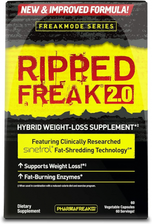 Slăbire & Tonifiere - PharmaFreak Ripped Freak 2.0 60 caps