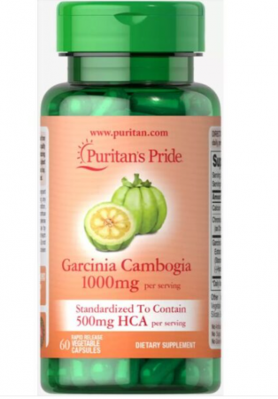 Suprimare apetit - Puritan`s Pride Garcinia Cambogia 1000 mg 60 veg caps