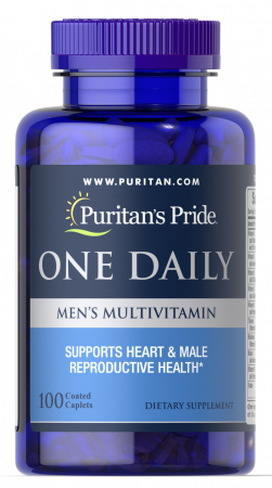 Multivitamine / Complexe - Puritan`s Pride One Daily Men`s Multivitamin 100 caplets