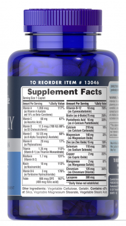 Puritan`s Pride One Daily Men`s Multivitamin 100 caplets [1]