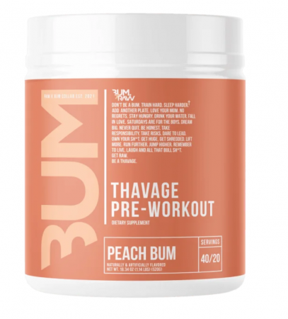Aminoacizi & Performanță - Raw Nutrition CBUM THAVAGE Pre-Workout 40/20 serv