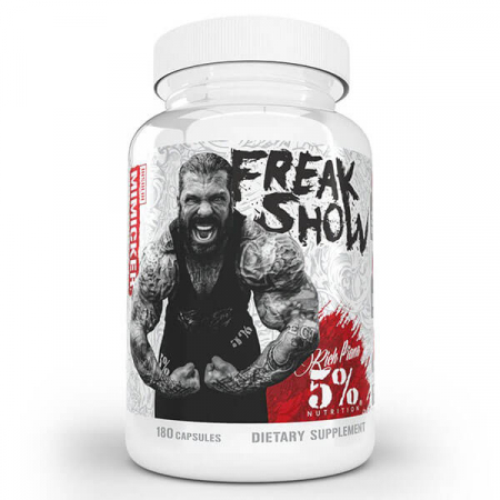 Boostere naturale - Rich Piana 5% Freak Show 180 caps