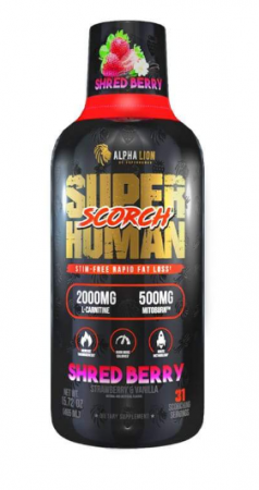 Slăbire & Tonifiere - Alpha Lion Super Human Scorch 31 serv 465 ml