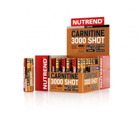 Slăbire & Tonifiere - Nutrend Carnitine 3000 Shot 20x60 ml