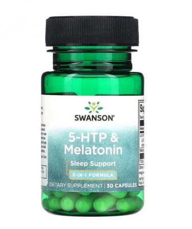 Swanson 5-HTP & Melatonin 30 caps