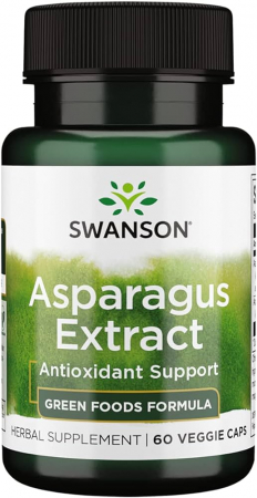 Hepatoprotector / Rinichi / Detoxifiere - Swanson Asparagus Extract 60 vcaps