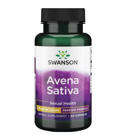 Boostere naturale - Swanson Avena Sativa 575 mg 60 caps