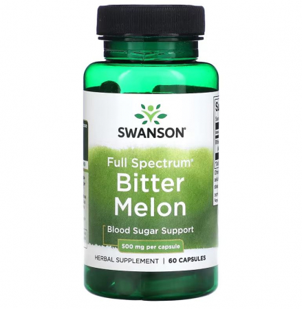 Vitamine, Minerale & Sănătate - Swanson Bitter Melon 500 mg 60 caps