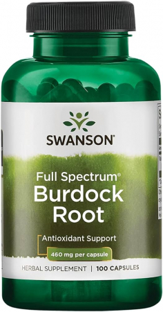 Vitamine, Minerale & Sănătate - Swanson Burdock Root 100 caps