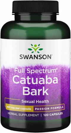 Vitamine, Minerale & Sănătate - Swanson Catuaba Bark 465 mg 120 caps